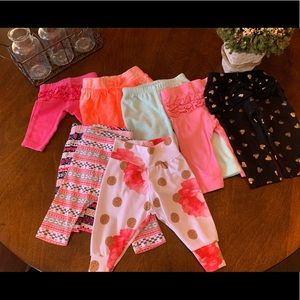 Baby girl pants 0-3 months